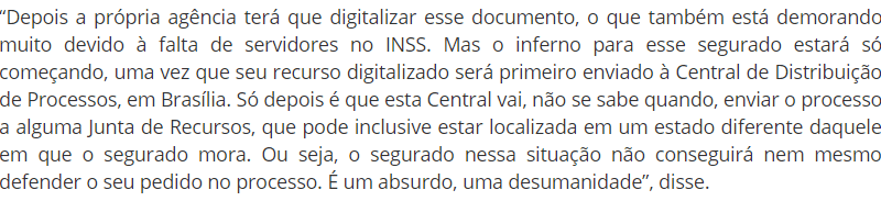 INSS: Falta de servidores gera tempo de espera de até seis meses